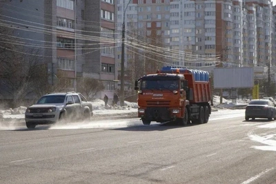 В Вологде стартовала весенняя мойка улиц