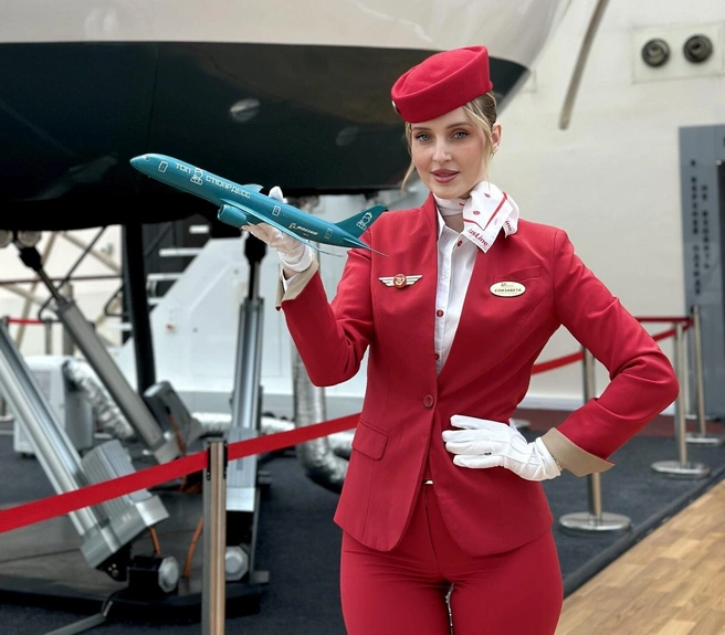 Елизавета начала работать бортпроводником в 2019 году | Источник: topstewardess.ru
