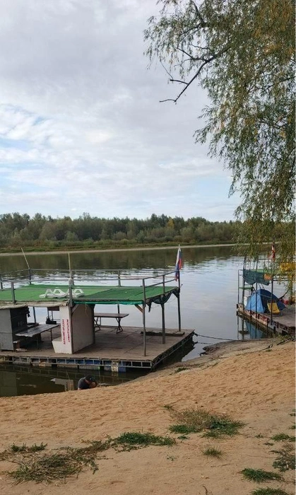 Сотрудники кемпинга уверили, что всё согласовано | Источник: «Волгоградские слухи» / Telegram
