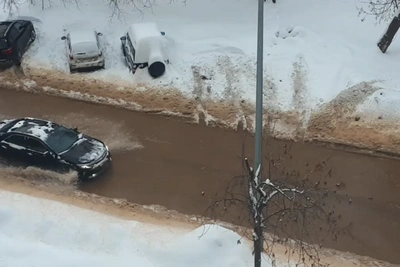 Little Venice: Water main break floods Nizhny Novgorod center