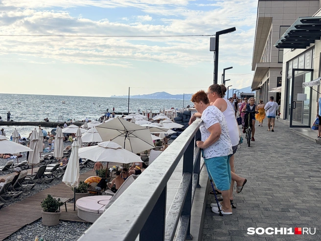 Температура воды чуть больше 25 градусов | Источник: Анна Грицевич / SOCHI1.RU