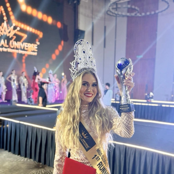 На конкурсе Miss Global Universe 2025 | Источник: архив Оксаны Алтай