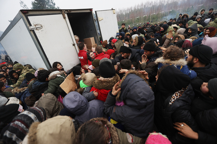 Как живут беженцы на границе Польши и Белоруссии (красноречивая галерея)