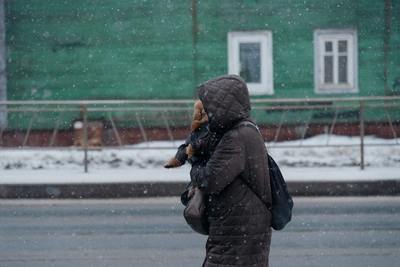 Мокрый снег и ветер до 20 м/с: погода на вторник