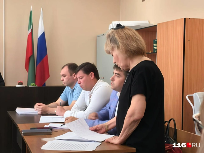Алешина попросила оправдать свою подзащитную по эпизоду мошенничества | Источник: Ильгиз Шарифзянов / 116.RU