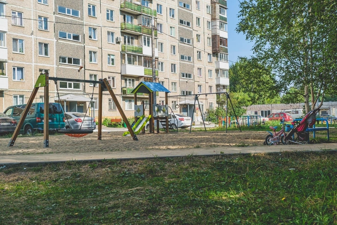 Детская площадка на Сигаева, 2 | Источник: Тимофей Калмаков