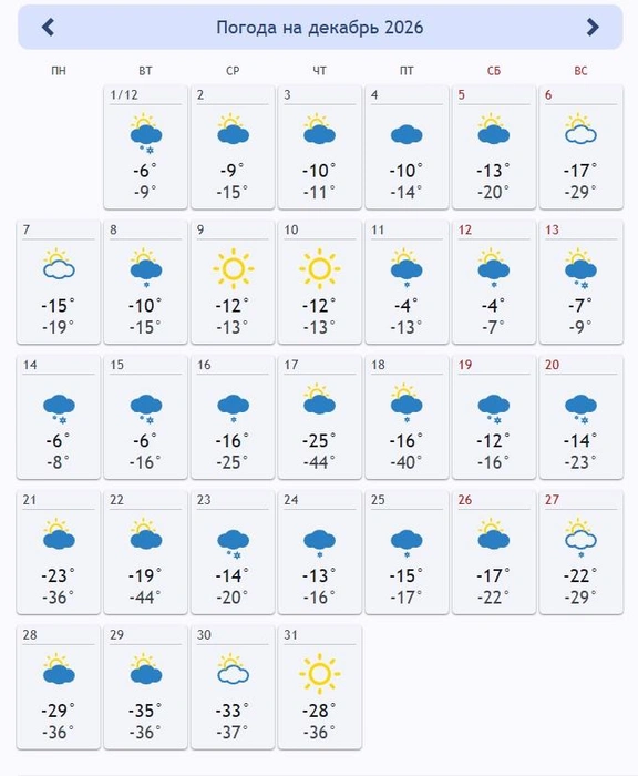 Источник: Tyumen.nuipogoda.ru