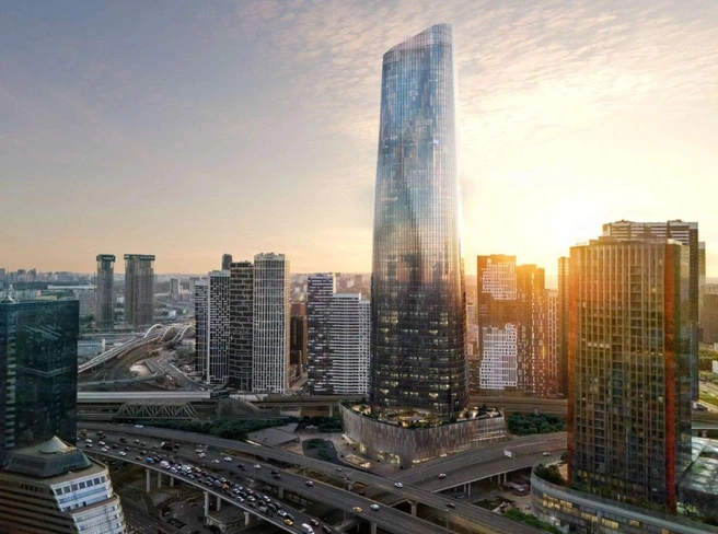 Рядом с «Москва-Сити» построят самый высокий небоскреб TOP Tower | Источник: mr-group.ru