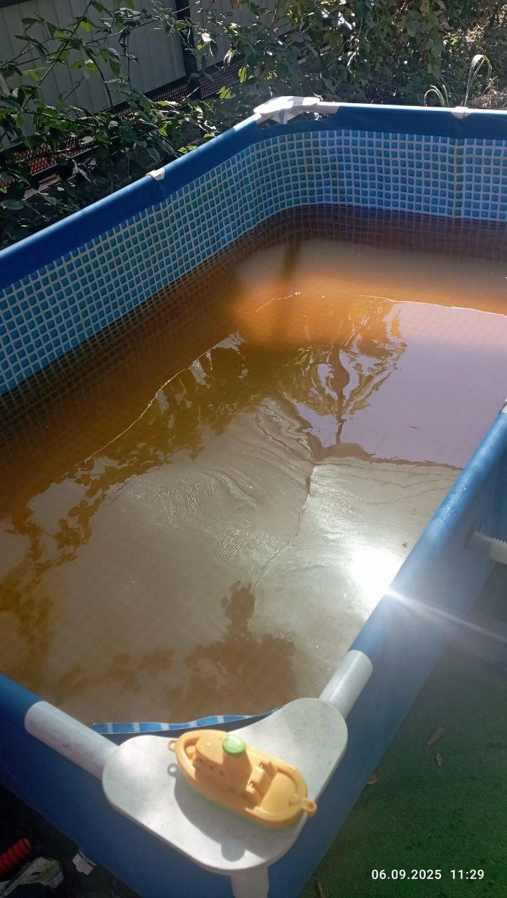 Такая вода была в СМР | Источник: Туподар Краснодар / T.me