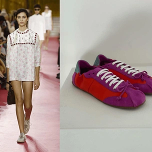 Miu Miu обвиняют в плагиате дизайна знаменитых кроссовок Ballerinas
