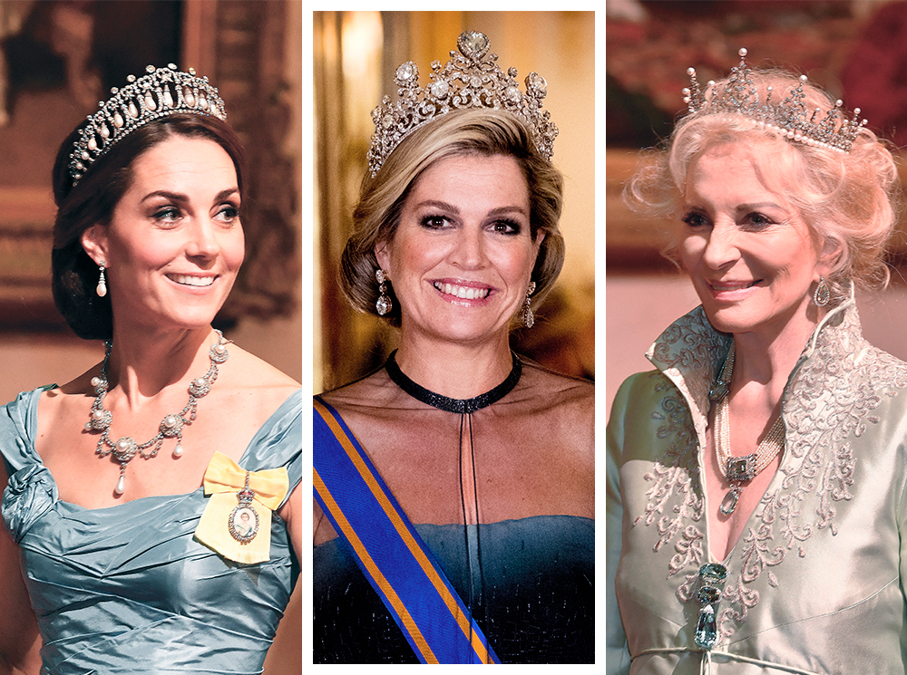 Парад тиар в Букингемском дворце (и самая большая – у королевы Максимы) | marieclaire.ru