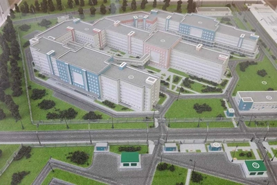 Открытие детской больницы на Караульной отложено на два года