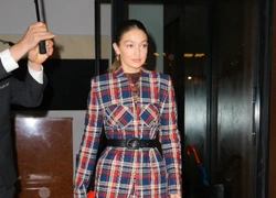 Джиджи Хадид в Нью-Йорке