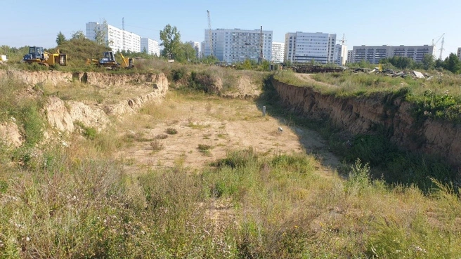 Один из участков, на котором до поры до времени не начиналось строительство | Источник: Следственное управление Следственного комитета РФ по НСО