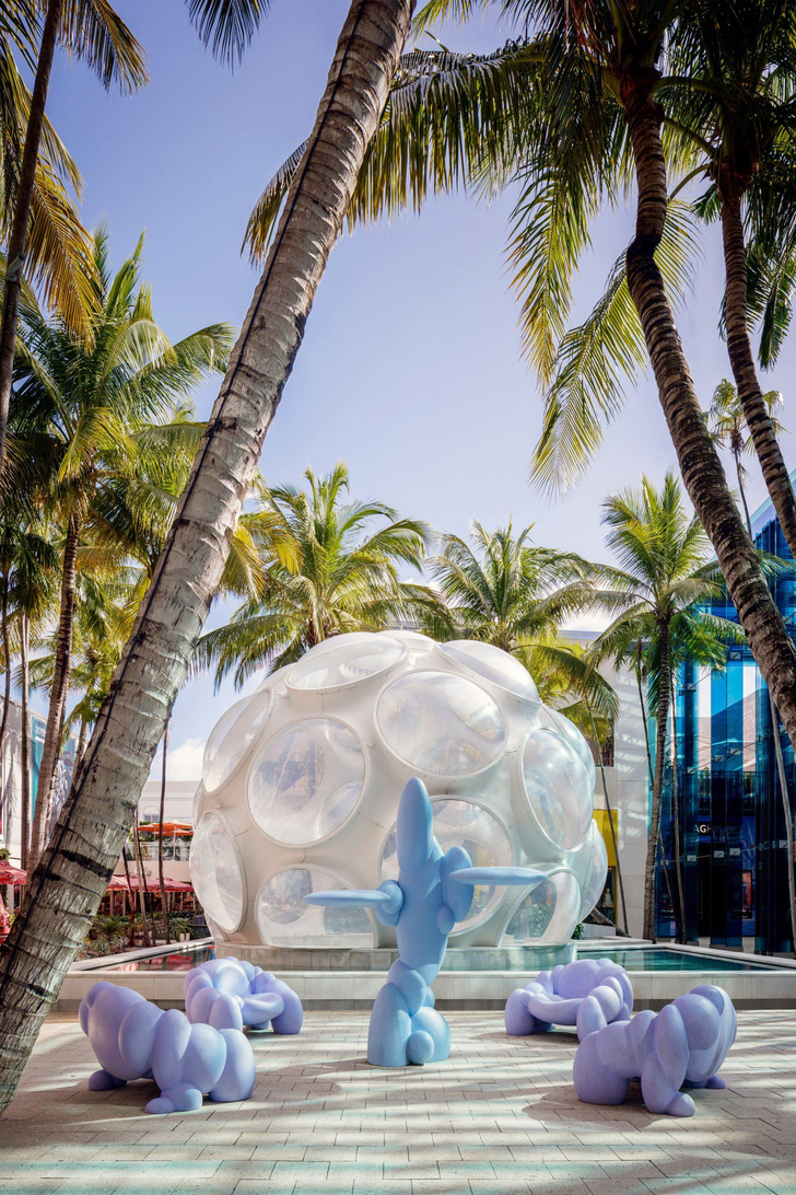 Bubble-мебель на ярмарке Design Miami