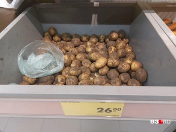 Картофель в «Чижике» | Источник: Екатерина Железнова / 93.RU