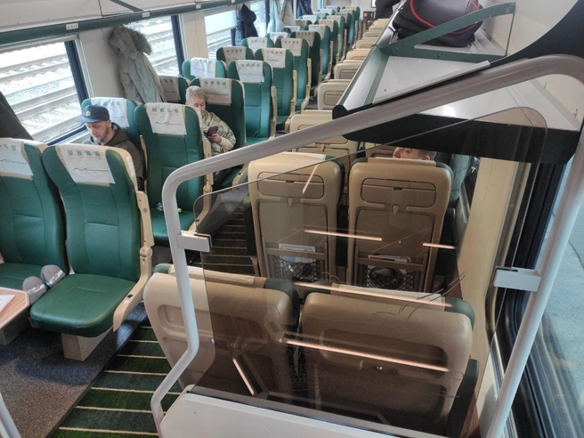 Скоростные двухэтажные поезда теперь курсируют между Нижним Новгородом и Москвой. | Источник: Наталья Бурухина / NN.RU