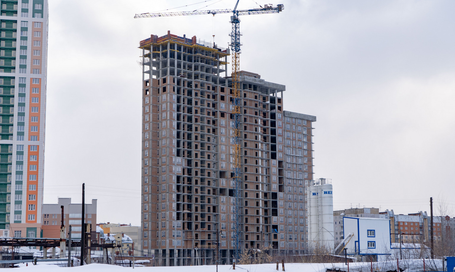 В Новосибирской области ожидают падение объемов ввода жилья