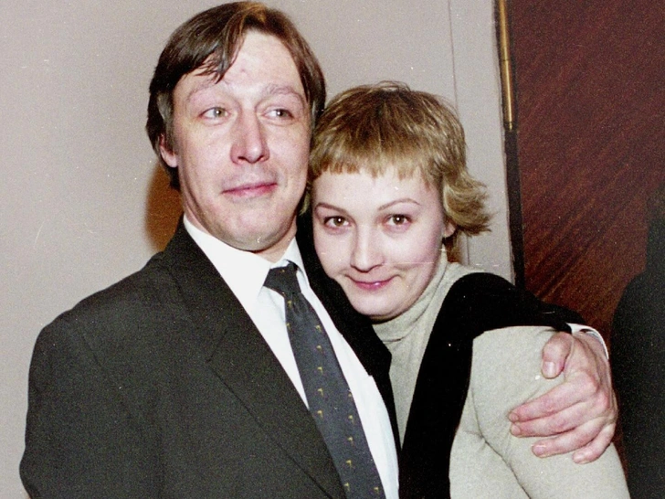 Михаил Ефремов и Ксения Качалина