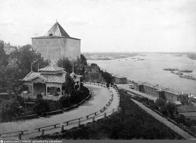 Георгиевская башня, 1908–1917 | Источник: Максим Дмитриев / humus.livejournal.com/3354139.html