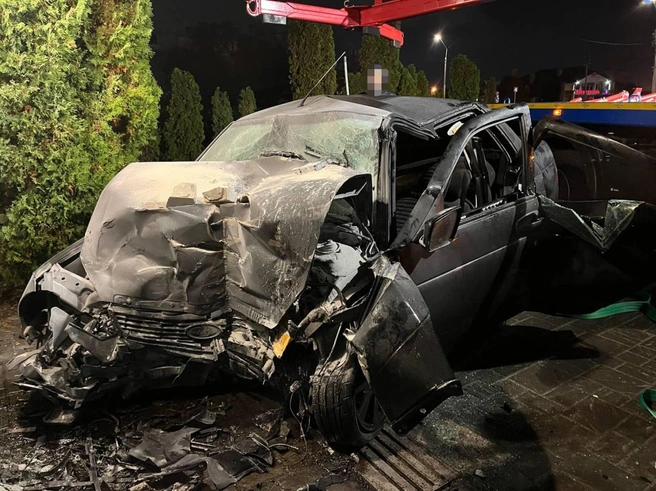 Водитель «Приоры» погиб в ДТП в Ставрополе | Источник: Госавтоинспекция Ставропольского края