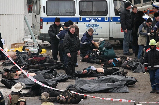 В результате трагедии на Басманном рынке пострадали 29 человек | Источник: Сысоев Григорий / ИТАР-ТАСС