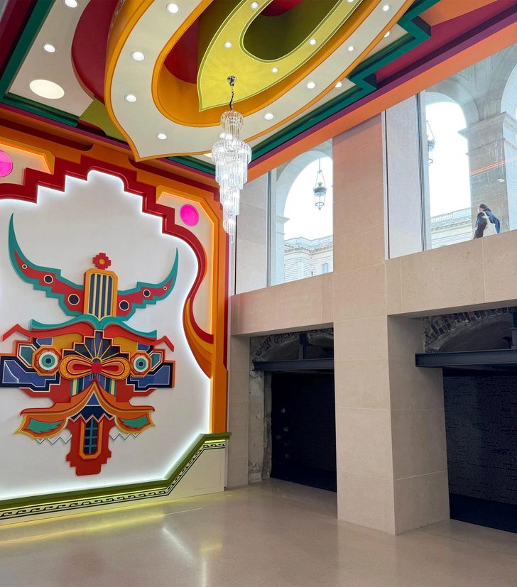 Работа боливийского архитектора Фредди Мамани представлена ​​на первой выставке Фонда Картье. | Источник: Том Равенскрофт