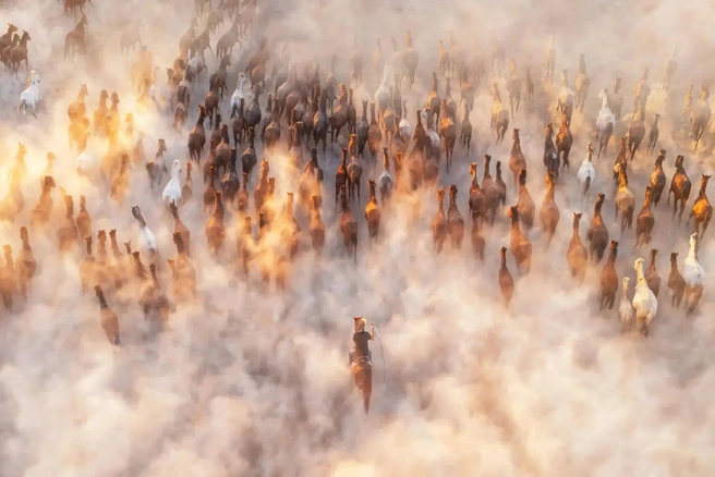 Снимок вошел в тройку лучших на конкурсе в 2026 году | Источник: Kah-Wai Lin / International Aerial Photographer of the Year 2026