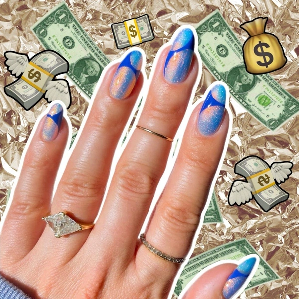 Денежный маникюр на декабрь 2025: 6 дизайнов ногтей, которые привлекут богатство | Источник: theGirl