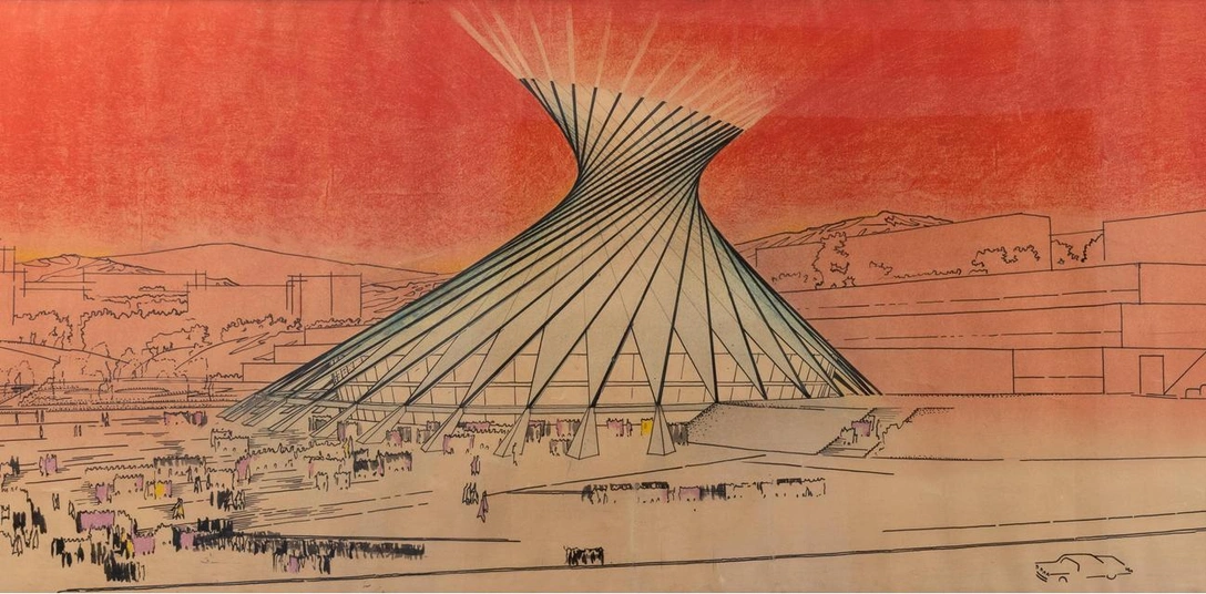 Владимир Сомов. «Цирк в Мурманске. Проект», 1975. | Источник: пресс-служба выставки