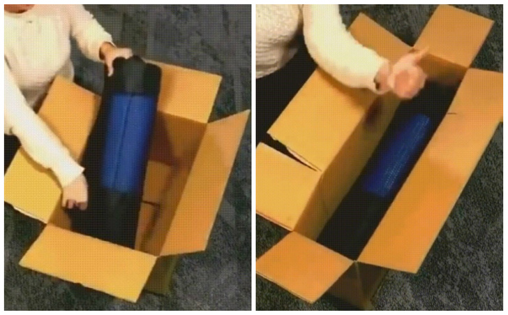 Лайфхак: как сделать из короткой и широкой коробки узкую и длинную (видео)