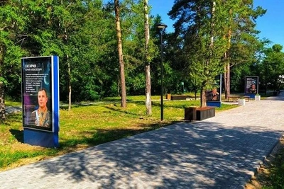 Аллею «Славы» в Циолковском полностью обновили
