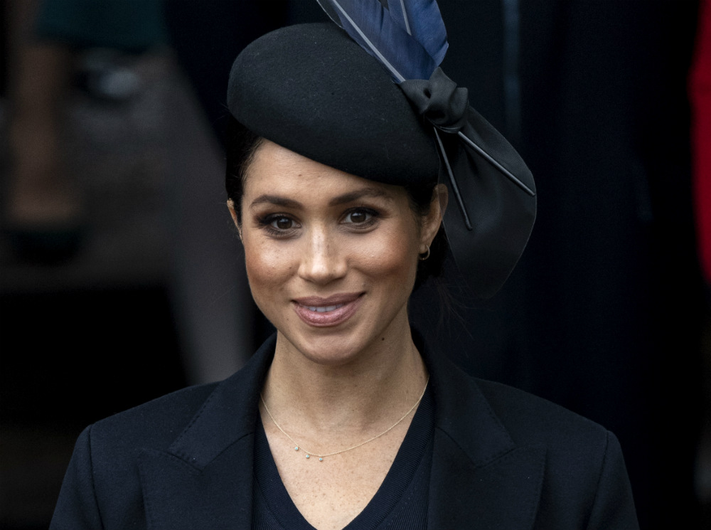 Герцогиня Сассекская на рождественской службе, 25 декабря 2018 | marieclaire.ru