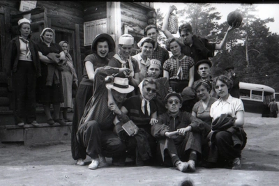 Tomsk university students through the decades in archive photos