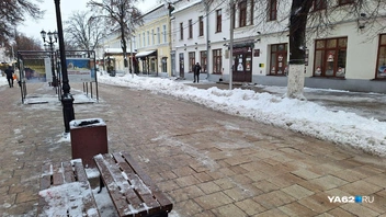 Если не хочется мочить ноги, в Рязани есть выбор: ехать на дорогом такси в центр или ждать дома, пока коммунальные службы всё уберут | Источник: Мария Борзева / YA62.RU