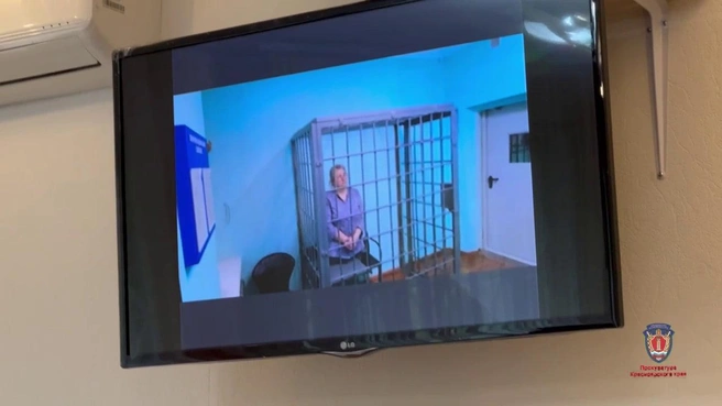 Фролова присутствовала на заседании по ВКС | Источник: Прокуратура Красноярского края / Telegram