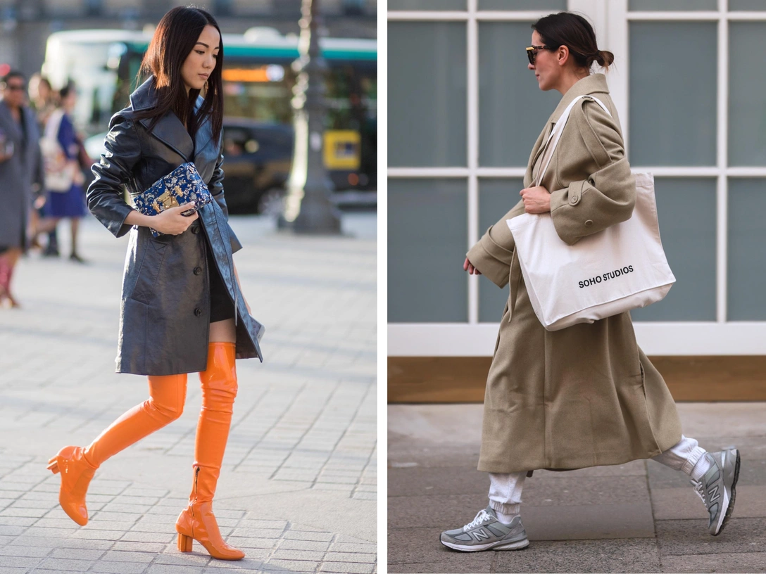 Срочно исправить: 5 безвкусных сочетаний обуви и пальто, которые допускают все женщины (и вы тоже) | marieclaire.ru