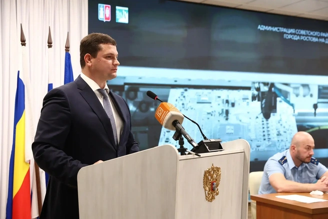Никита Паремузов подвел промежуточные итоги по благоустройству в районе и рассказал о намеченных планах | Источник: пресс-служба Администрации Ростова-на-Дону