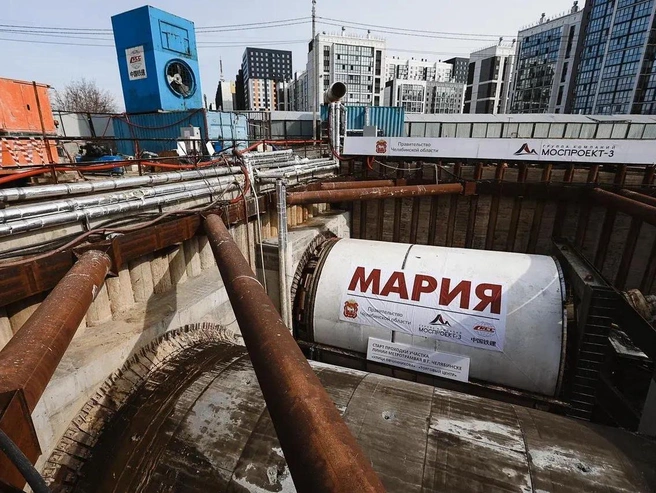 Оборудование для проходки доставлено из Китая | Источник: Наталья Лапцевич 