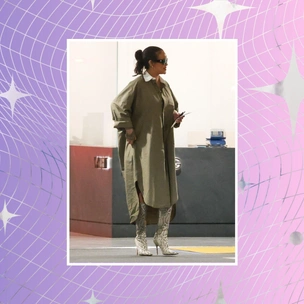 Змеиные сапоги как у Рианны — модное и дерзкое решение на зиму 2025/26