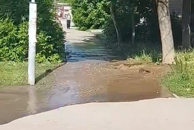 Прорыв коммуникаций на Максима Горького в Туле 20 мая