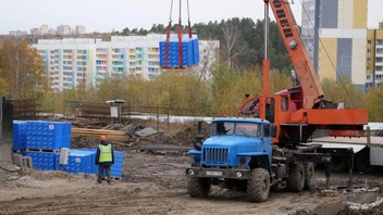 Стройка идёт с июня 2025 года | Источник: телеграм-канал Владимира Самокиша