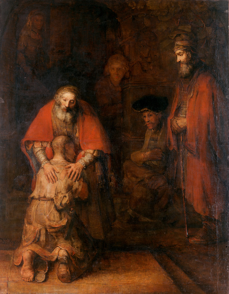 Пылающий цвет любви: 9 загадок картины Рембрандта «Возвращение блудного сына»