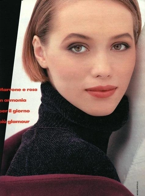 Екатерина Мещерякова в итальянском журнале Grazia, 1991 год | Источник: журнал Grazia, Италия, 1991 год