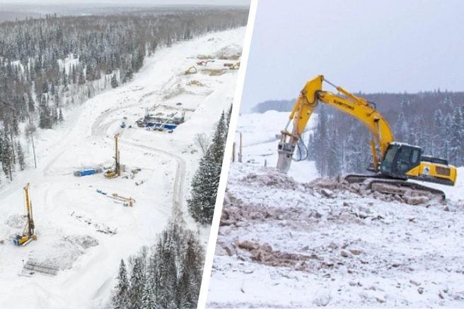 Строительные работы на М-12, которая пройдет через Башкирию | Источник: Russianhighways.ru