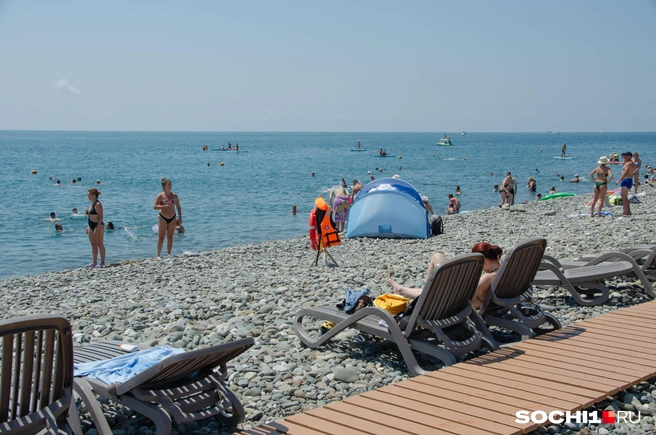 В Сочи море стало аномально теплым  | Источник: Оксана Витязь / SOCHI1.RU