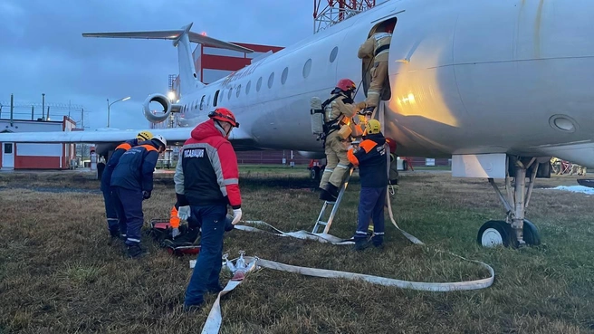 Задача учений - довести действия при ЧС до автоматизма