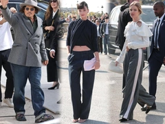 Собчак, Депп и Кассель превратили дебют Андерсона в Dior в самый эффектный показ Недели моды в Париже