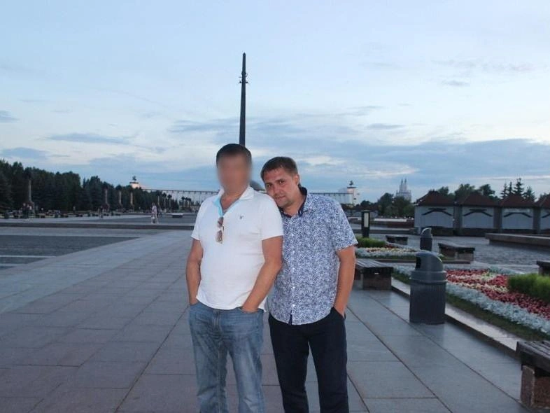 Дмитрий Кузьмин и его отец. 2012 год | Источник: личная страница Михаила Кузьмина