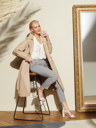 Яркие тренчи и стеганые куртки — модная верхняя одежда на весну в коллекции Geox